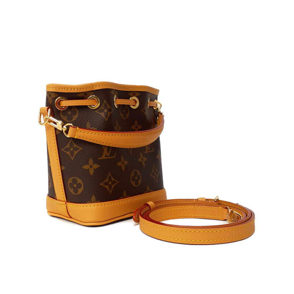 Louis Vuitton Brown Monogram Bag Leather Noe